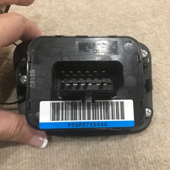 Jeep Liberty 56010090 AE Drivers Side Left Master Window Switch OEM Yrs 02 03 04 - Picture 8 of 12